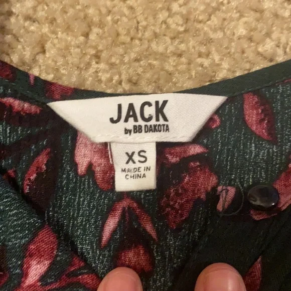 BB Dakota Sadie Floral jumpsuit size xs - Picture 7 of 8